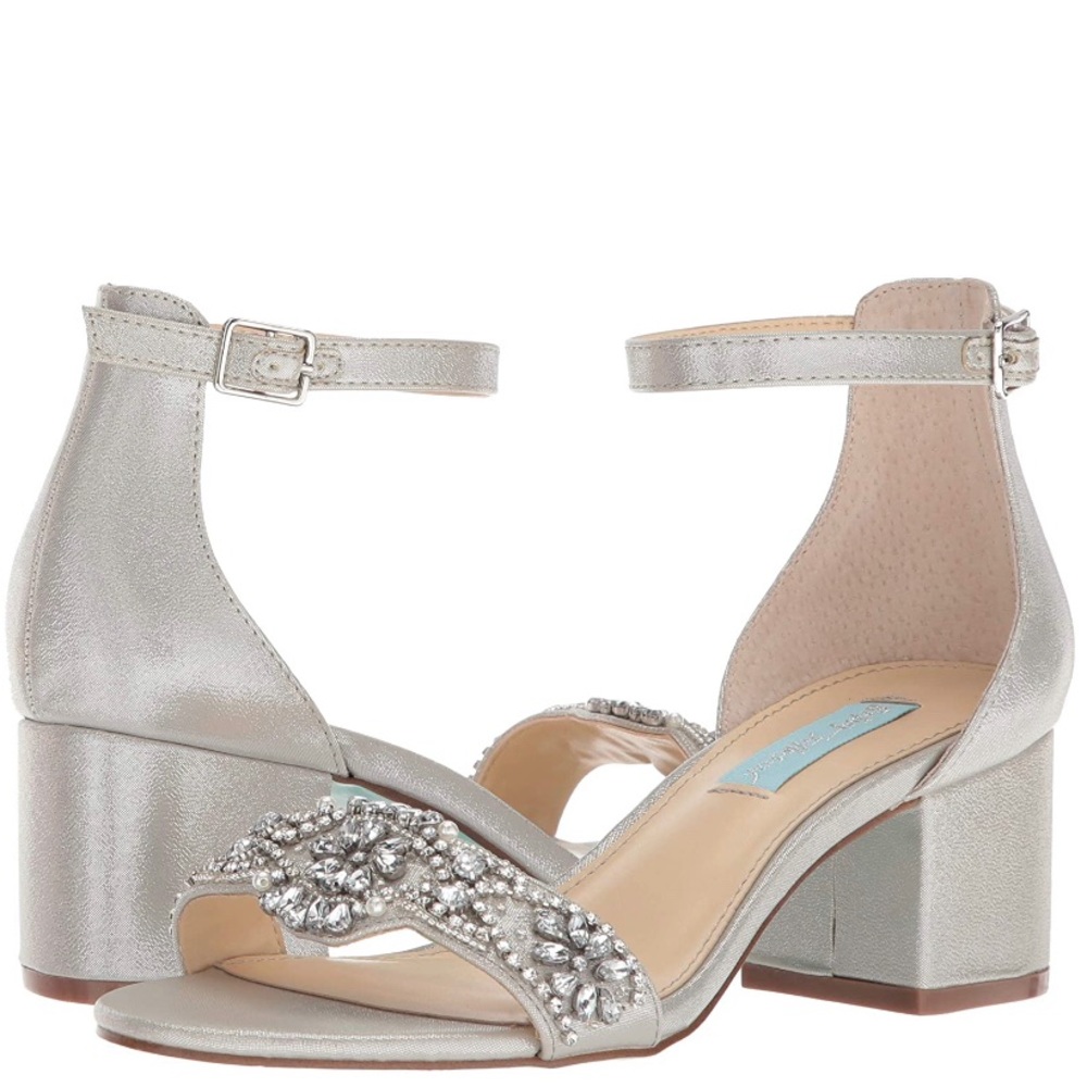 Betsy Johnson Wedding shoes SB-Mel 9.0 wide